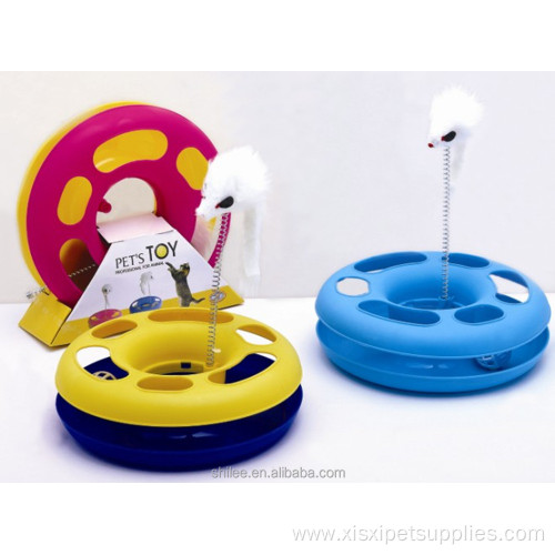 Track 3 Layers Ball Cat Toy For Sale